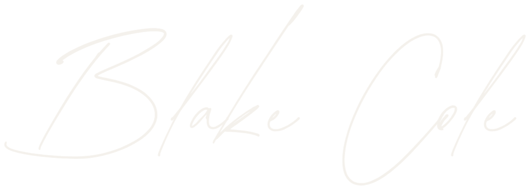 Blake Cole signature